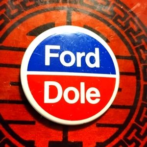 Vintage Ford/Dole pinback button